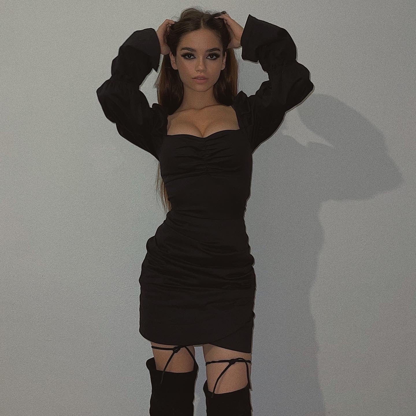 Black Cotton Dress