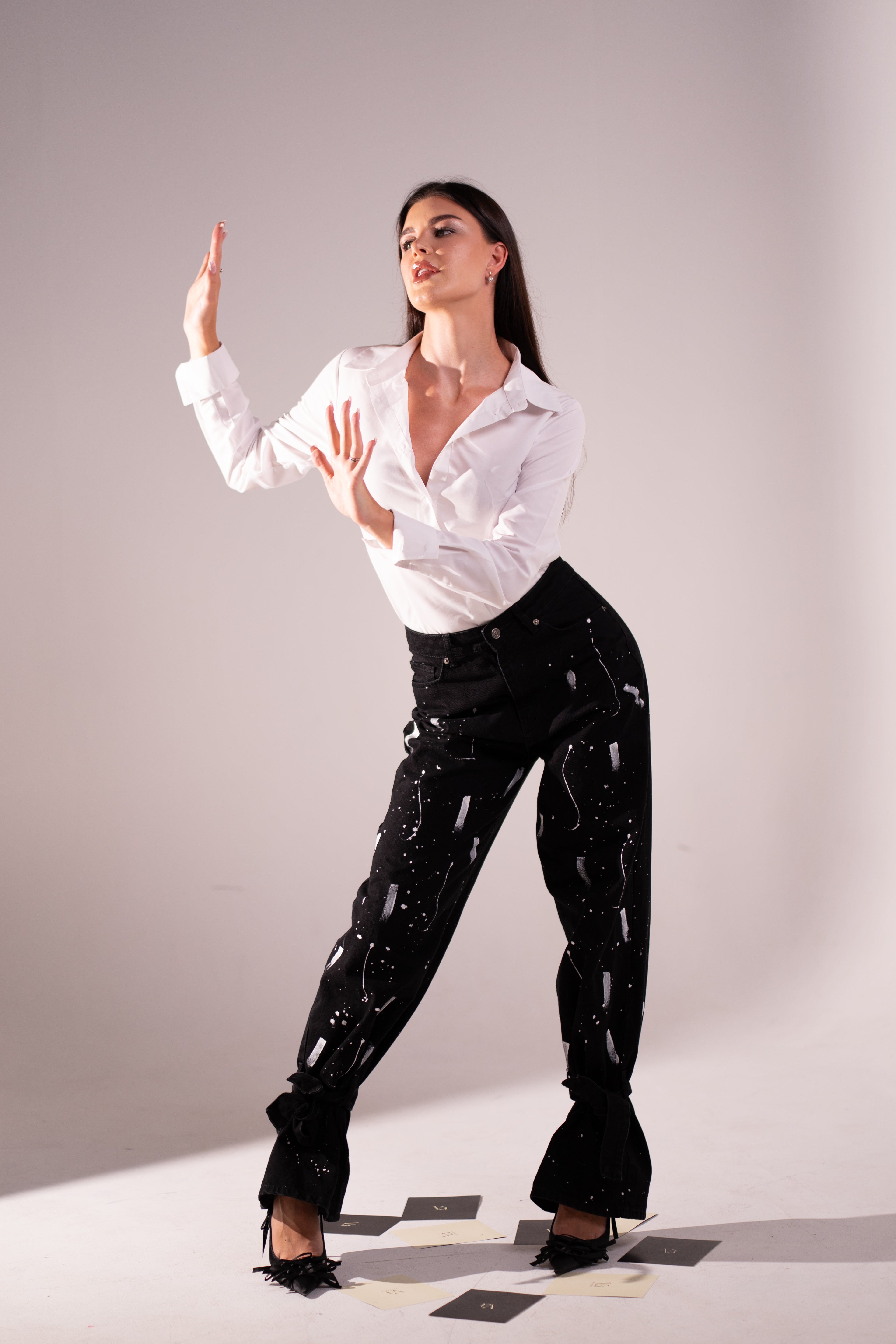 Art High-Waisted Denim