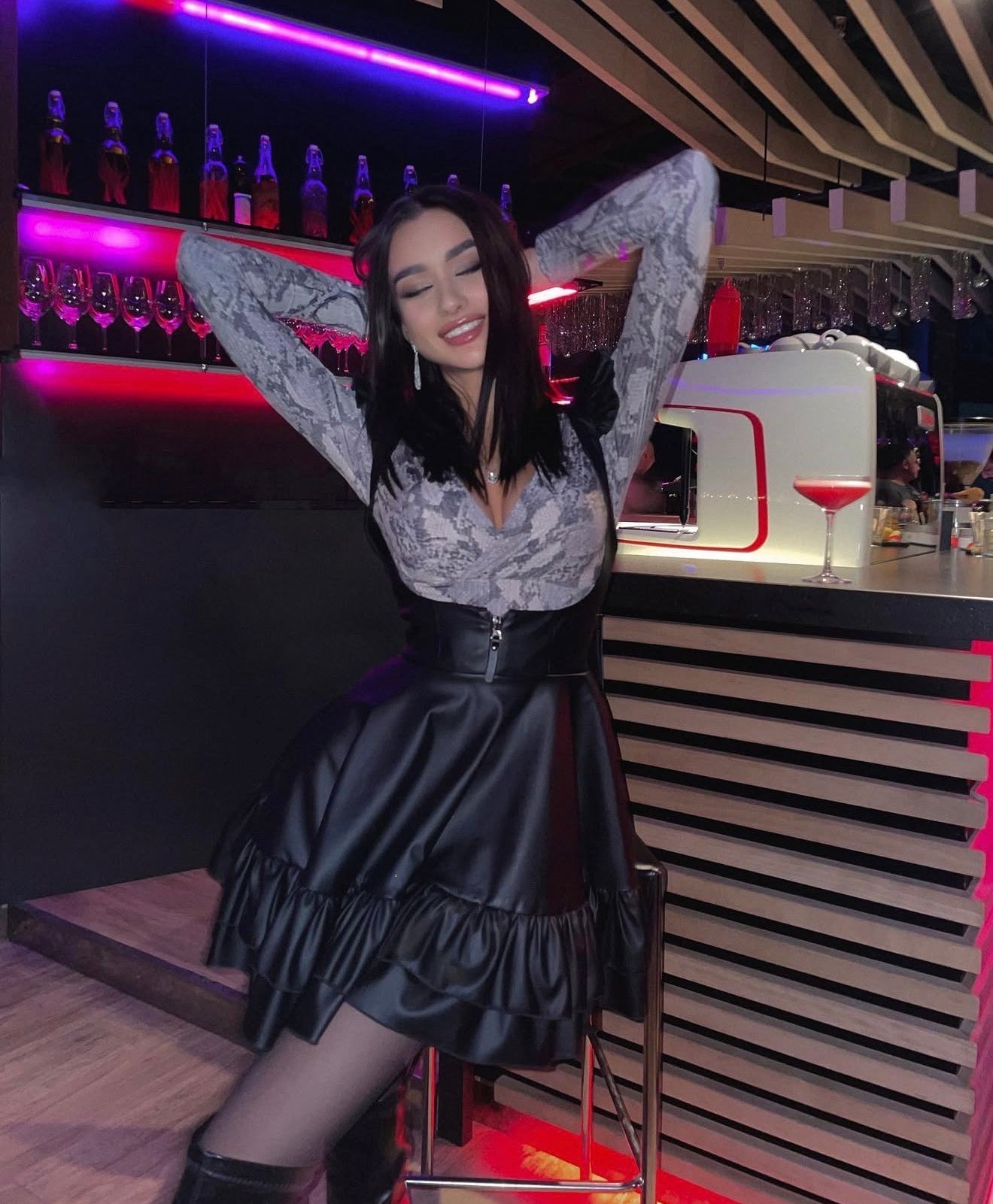 Corset Pinafore Dress