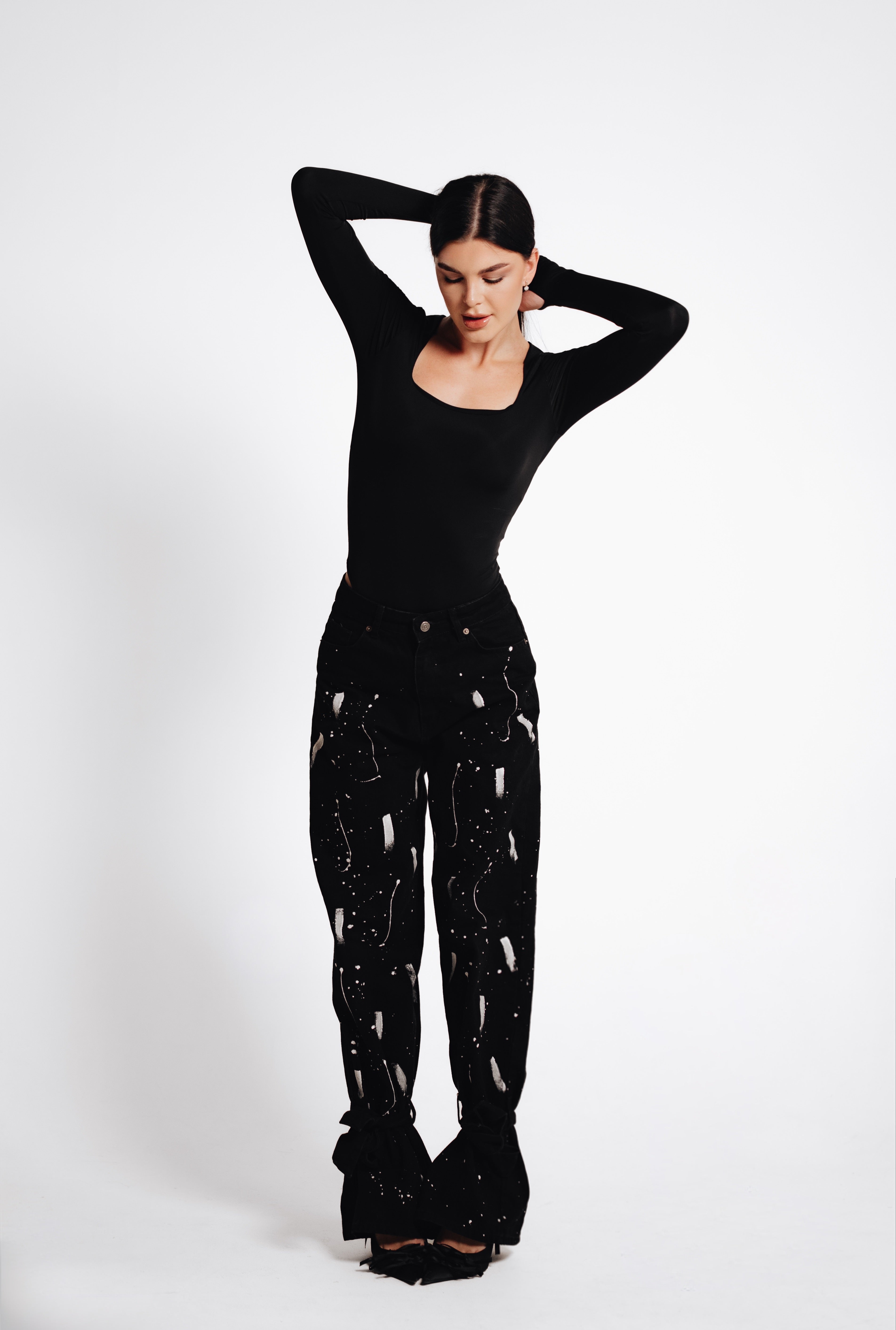 Art High-Waisted Denim